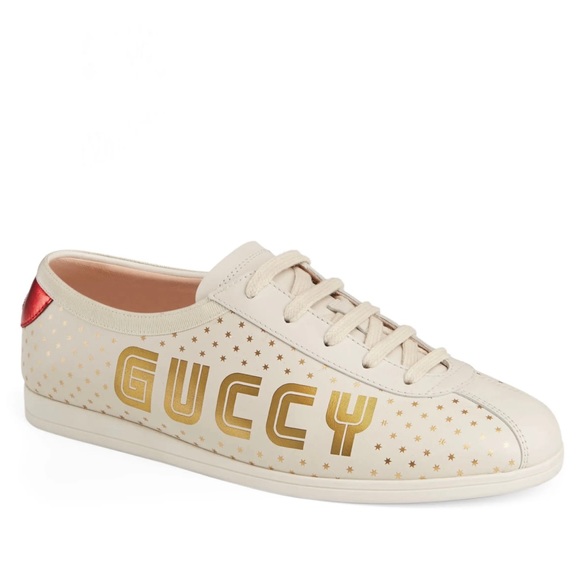 Gucci X Sega women's Guccy logo stars falacer sneaker size IT